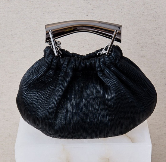 Bolso de Tejido Metalizado con Gran Asa - Imagen 2