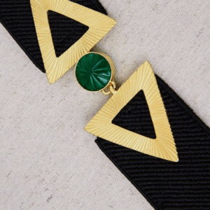 Cinturón Hebilla con Piedra Semipreciosa