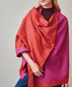 Poncho Duo Colores