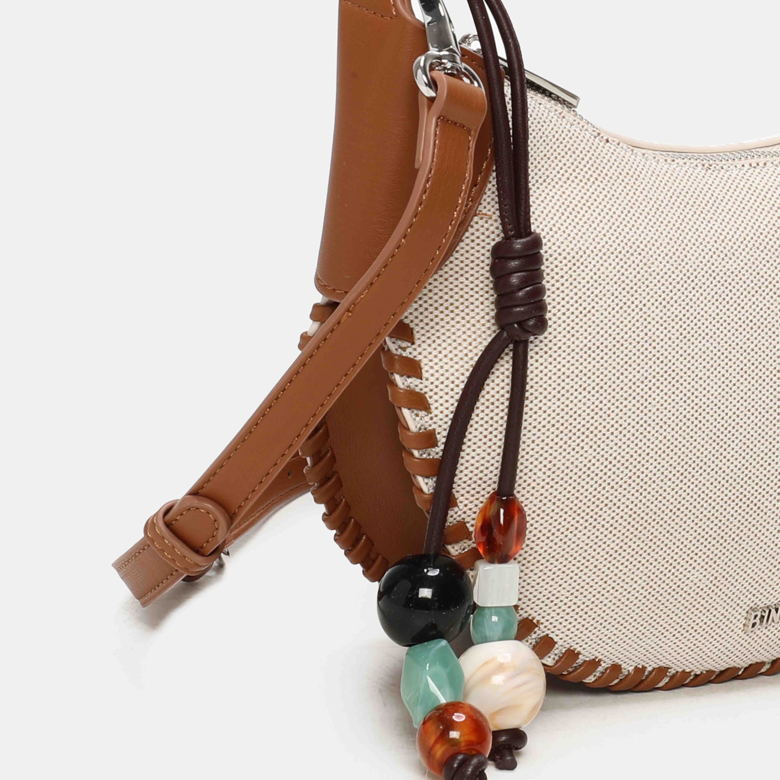 Bolso hombro media luna Selva - Imagen 3