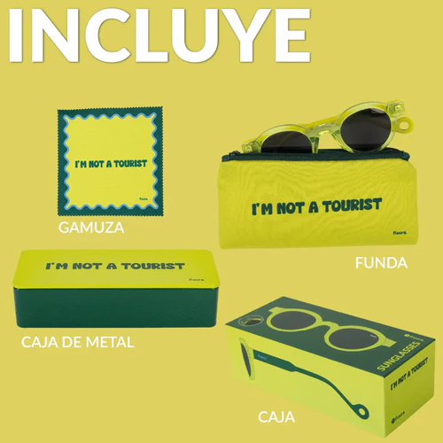 Gafas de sol "I’m not a tourist" - Imagen 6